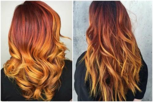 Медный цвет волос - новый тренд 2017: как носить и сочетать с макияжем. 01