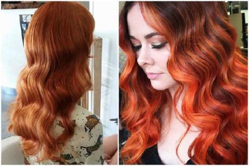 Медный цвет волос - новый тренд 2017: как носить и сочетать с макияжем. 02