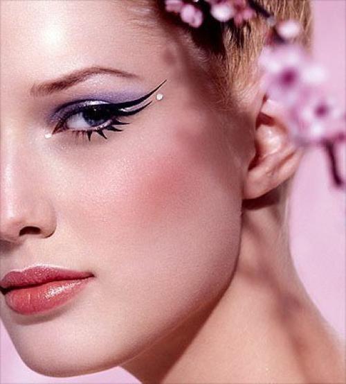 Различные виды стрелок Красивый Макияж. 03