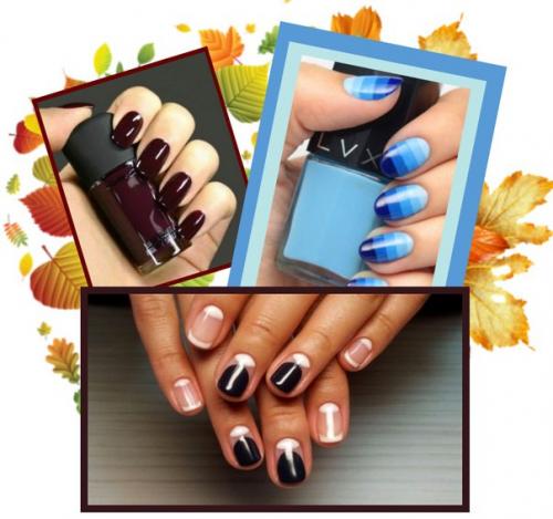 Модные тенденции маникюра осень 2016 / зима 2017. 02