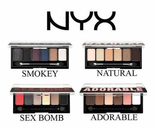Палетка теней для век NYX THE Smokey Shadow Palette? 04