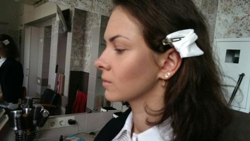 На прошлой неделе мы с Яной Власовой, талантливой стилистом - визажистом, провели встречу - тестирование и проработали два макияжа. 02