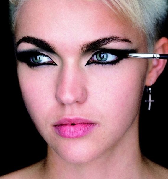Мк макияж - женщина кошка. 04