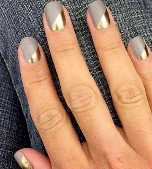 Модные тенденции маникюра осень 2016 / зима 2017. 06