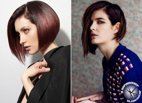 Модные женские стрижки 2017. 07
