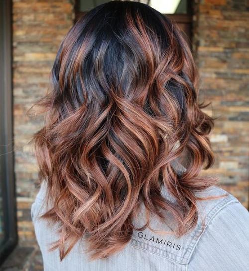 Шоколадное окрашивание: 11 модных вариантов для шатенок. 02