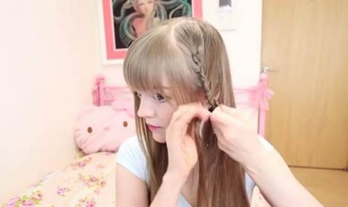 Прическа для девочек. 01