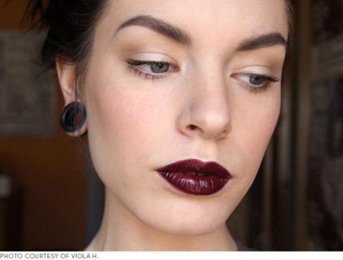 Макияж этой осени: спелая слива. 04