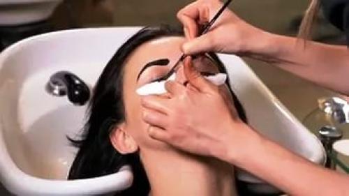 Окрашивание бровей хной и ресниц. Окрашивание бровей и ресниц индийской хной (биотатуаж.