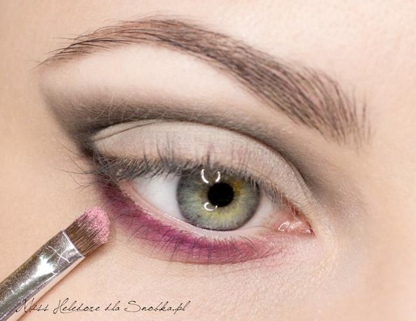 Макияж для вечеринки с новым блеском. 05