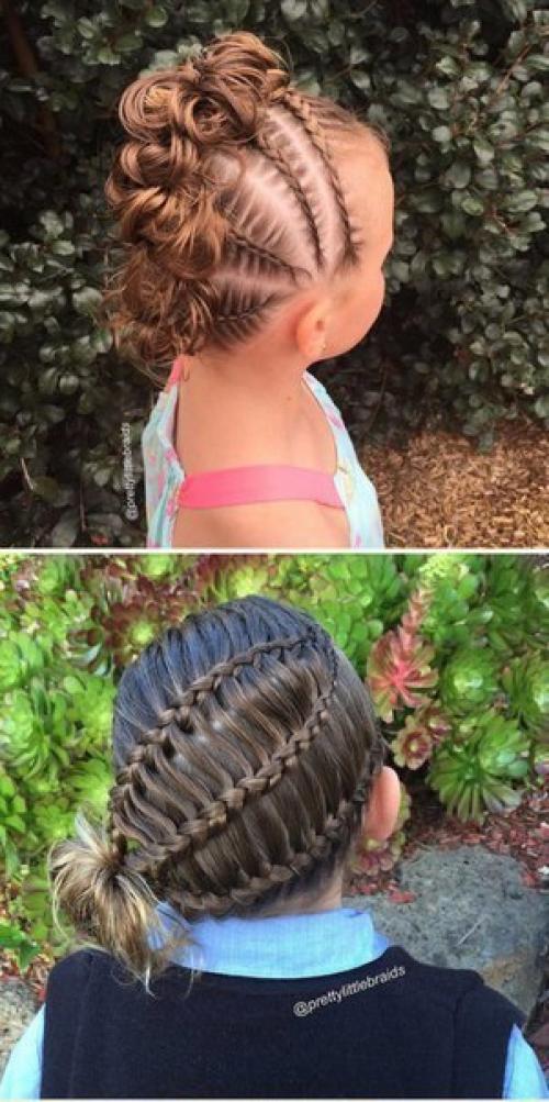 20 красивейших причесок для девочек. 04