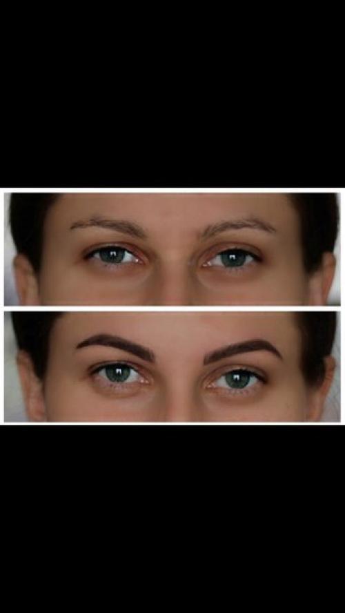 Снова в работе?  Создание образа начинается, прежде всего, с правильной формы бровей. 04