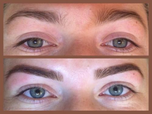 Снова в работе?  Создание образа начинается, прежде всего, с правильной формы бровей. 02