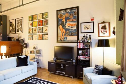 Пин -ап в домашнем интерьере - магия фривольного ретро. 02