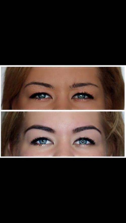 Снова в работе?  Создание образа начинается, прежде всего, с правильной формы бровей. 06