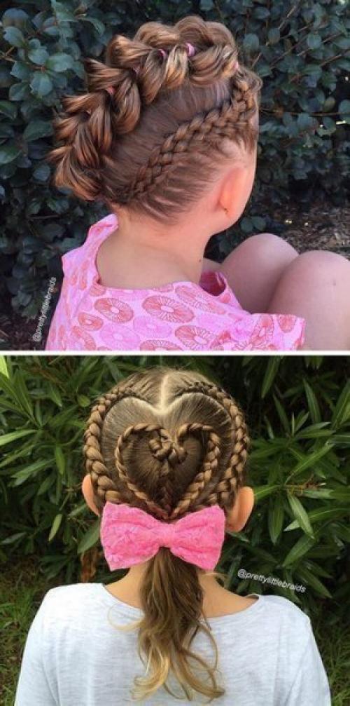20 красивейших причесок для девочек. 03
