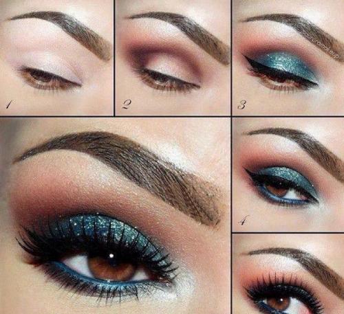 Макияж в новогоднюю ночь. 03