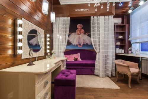 Пин -ап в домашнем интерьере - магия фривольного ретро. 04