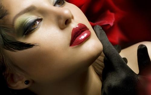 Новогодний макияж: советы и идеи . 01