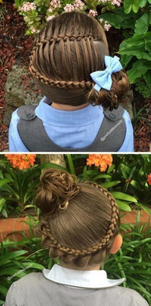 20 красивейших причесок для девочек. 02
