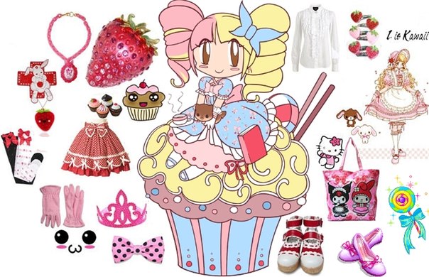 Sweet Lolita покоряет сладким образом и детской непосредственностью. 04