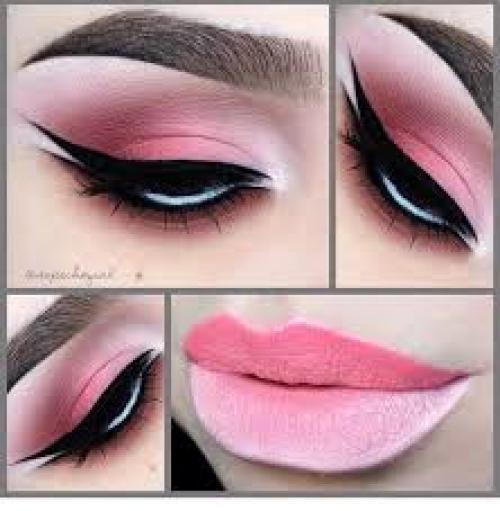 В случае если розовые румяна мы нежно любим, то розовые тени использовать боимся. 01