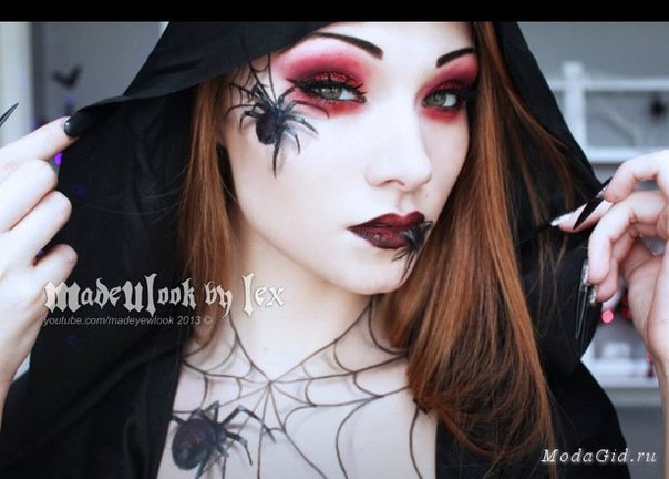 Как накраситься на последнюю пятницу 13-е в домашних условиях. 01 Как накраситься на последнюю пятницу 13-е в домашних условиях. 01