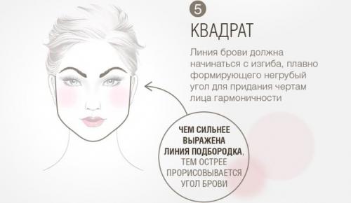 Правильная форма бровей: 04