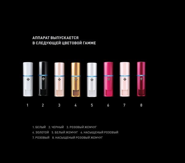 Ультразвуковой увлажнитель для кожи - Microbeauty. 01