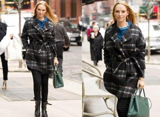 Рождение ребенка пошло на пользу Уме Турман.