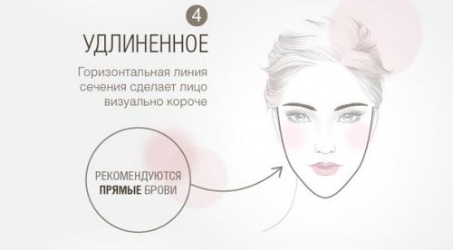 Правильная форма бровей: 03