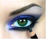 Макияж для зеленых глаз. 06