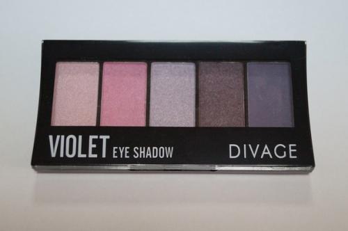 Палетка теней для век Violet Divage. 01