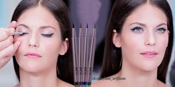 Стойкий подводка фломастер для глаз The ONE. Стойкий подводка фломастер для глаз The ONE.