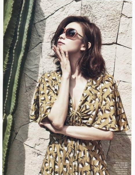 Хан Хё Джу отправилась в Мексику для фотосессии для InStyle. 01