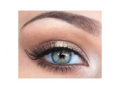 Световые акценты в макияже: 01
