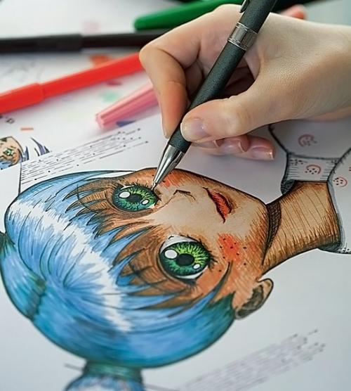 Нарисованная Жизнь.  О японском творчестве и манге. 01