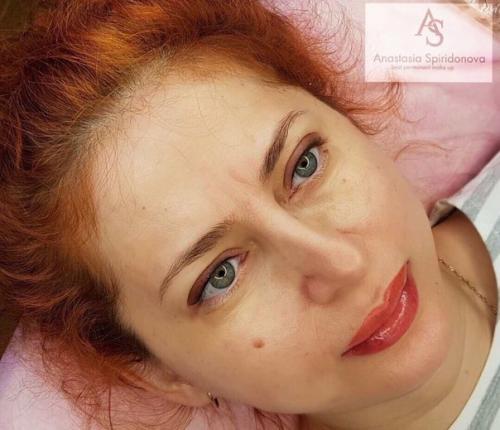 Перманентный макияж губ и век. 02