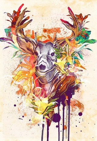 Тату акварель - современное направление, в котором новый мастер создает рисунок, который будто бы нарисован на коже с хорошей помощью кисточек и акварельных красок. 03