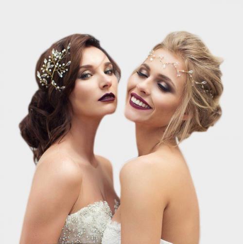 6 образов невесты с ярким макияжем. 01 6 образов невесты с ярким макияжем. 01