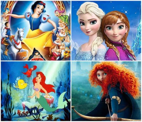 Интересные факты о диснеевских принцессах. 01