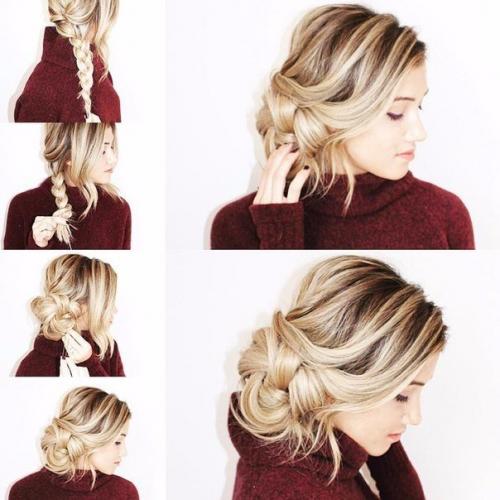 Прически на каждый день, которые вы сделаете за 15 минут! 01