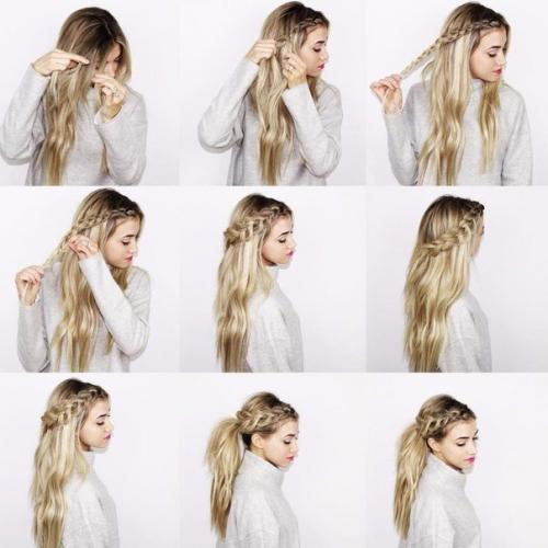 Прически на каждый день, которые вы сделаете за 15 минут! 04