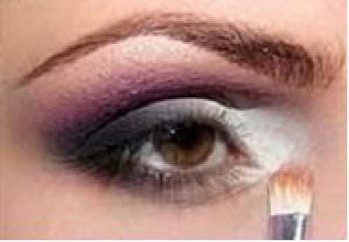 Вечерний макияж для карих глаз: 05