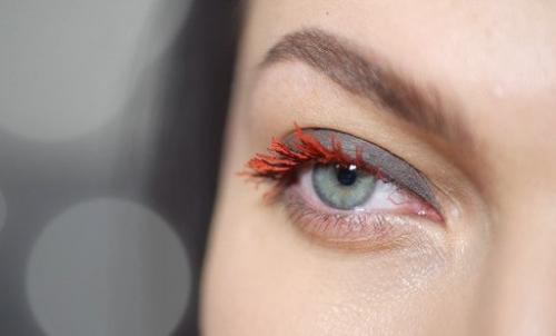 Вечерний образ с красными тенями. 02 Вечерний образ с красными тенями. 02