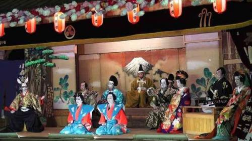 Традиционный японский театр кабуки. 01 Традиционный японский театр кабуки. 01