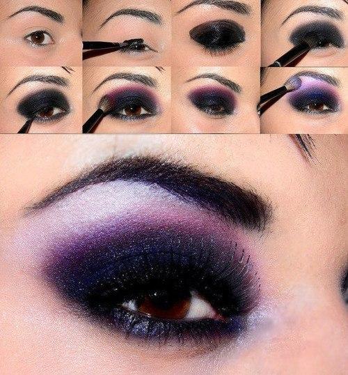 Вечерний макияж.  Вечерний макияж предполагает использование более ярких красок, более сильных контрастов, более четких линий. 03 Вечерний макияж.  Вечерний макияж предполагает использование более ярких красок, более сильных контрастов, более четких линий. 03