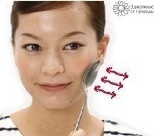 Ложечный массаж лица. 06