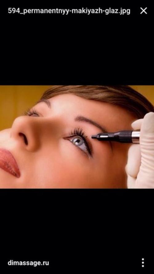 Перманентный макияж. Перманентный макияж до и послеPermanent в переводе с английского - постоянный, долговременный, стойкий. 02