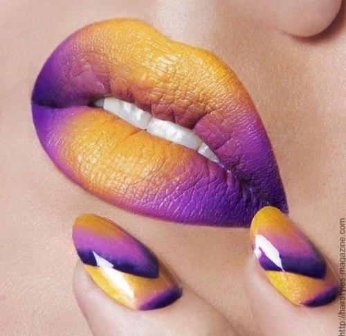 Как сделать эффект омбре на губах: 01 Как сделать эффект омбре на губах: 01